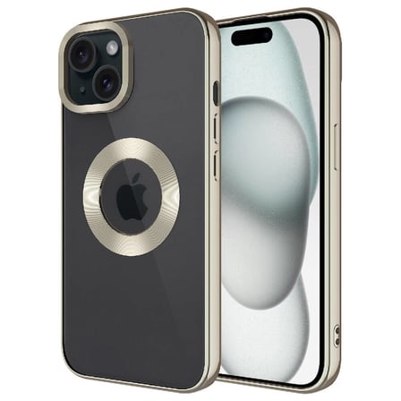 iPhone 15 Kılıf Kamera Lens Korumalı Logo Gösteren İnce Hafif Novatech