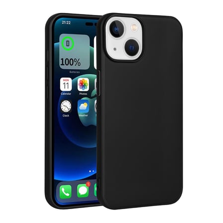 iPhone 15 Uyumlu Zore Premier Silikon Kılıf-Siyah