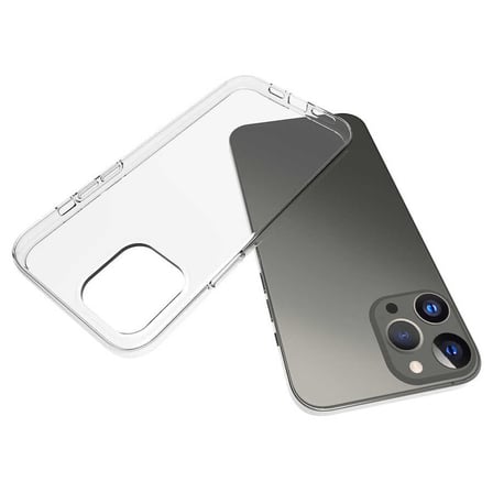 iPhone 15 Pro Max Kılıf Kamera Korumalı Şeffaf Kalın Üstün Koruma Silikon Novatech