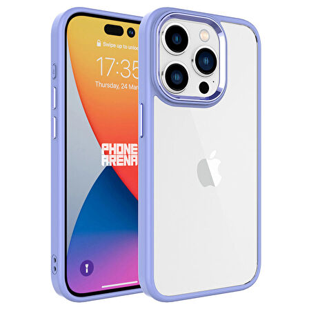 iPhone 15 Pro Max Kılıf  Krom Kapak Kılıf