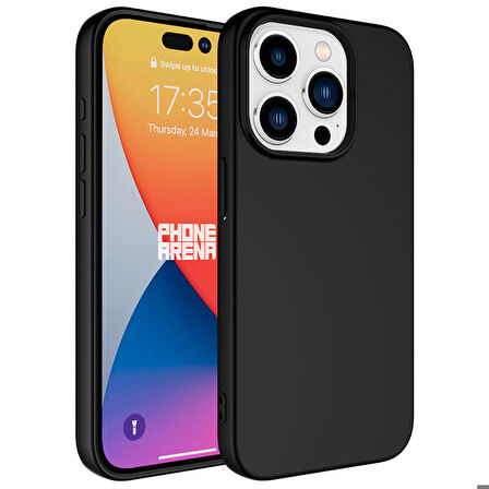 iPhone 15 Pro Uyumlu Zore LSR Lansman Kapak-Siyah