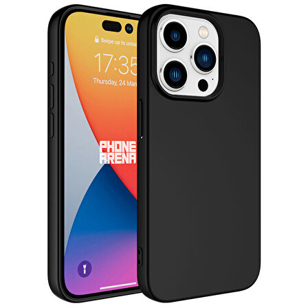 iPhone 15 Pro Uyumlu Zore LSR Lansman Kılıf-Siyah