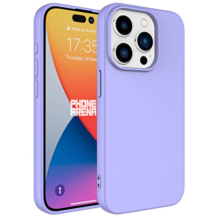 iPhone 15 Pro Max Uyumlu Zore LSR Lansman Kılıf-Lila