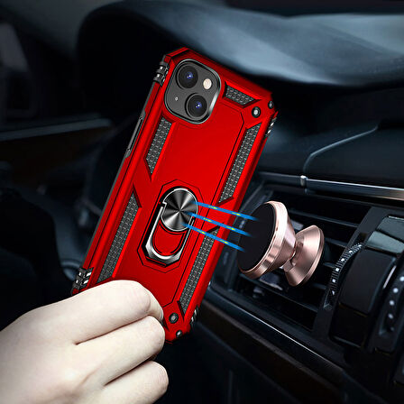 iPhone 15 Uyumlu Zore Vega Kılıf-Mavi