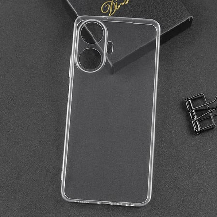 Realme C55 Kılıf Kamera Korumalı Şeffaf Kalın Üstün Koruma Yumuşak Silikon MNC