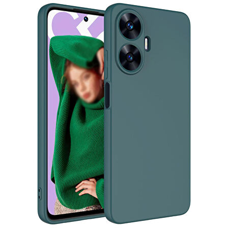 Realme C55 İçi Kadife Yumuşak Lansman Mara Kılıf
