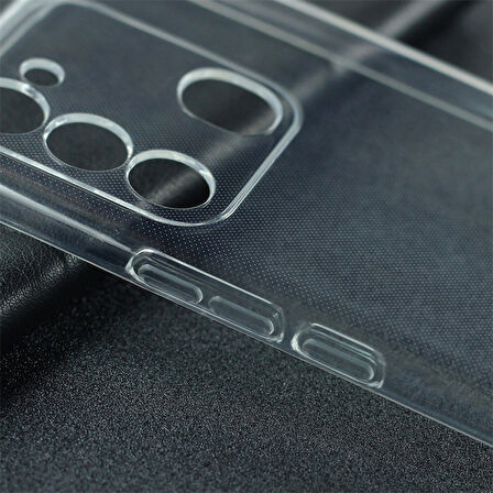 Tecno Spark 8C Kılıf Zore Süper Silikon Kapak-Renksiz