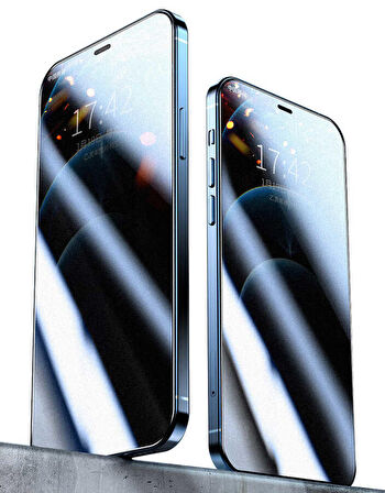 iPhone 15 Pro Max  Rika Premium Privacy Temperli Cam Ekran Koruyucu