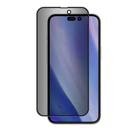 iPhone 15 Uyumlu Zore Kor Privacy Cam Ekran Koruyucu