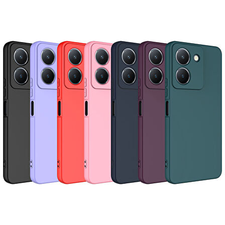 Vivo Y36 4G Kılıf Zore Mara Lansman Kapak-Lacivert