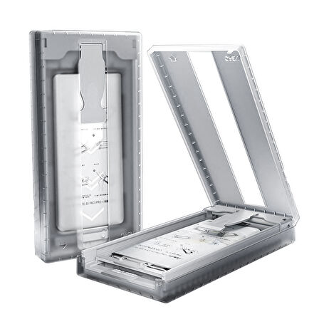 Galaxy S23 Ultra Uyumlu Zore Uygulama Aparatlı 6in1 Easy Body Ekran Koruyucu