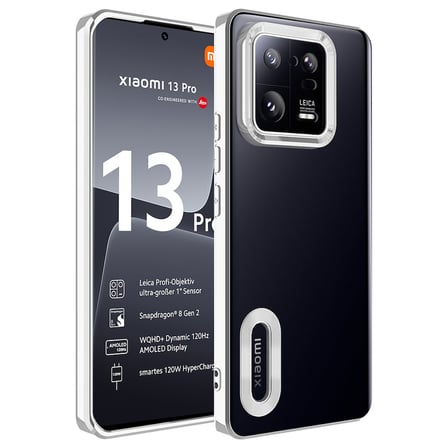 Xiaomi Mi 13 Pro Kılıf Kamera Lens Korumalı Logo Gösteren İnce Hafif Novatech