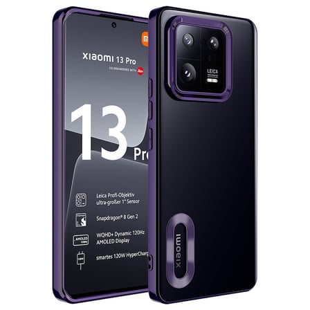 Xiaomi Mi 13 Pro Kılıf Kamera Lens Korumalı Logo Gösteren İnce Hafif Novatech
