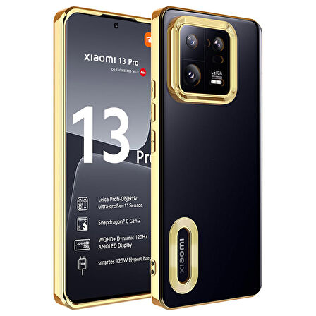 Xiaomi Mi 13 Pro Kılıf Kamera Korumalı Logo Gösteren Omega Kılıf