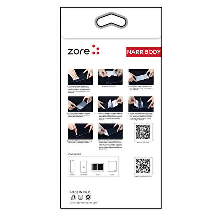 Samsung Galaxy Z Fold 5 Zore Narr Tpu Çiftli Body Ekran Koruyucu