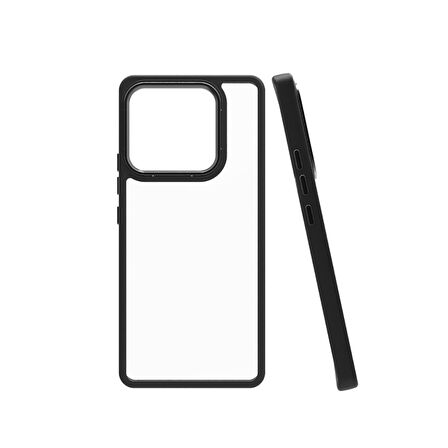 Xiaomi Mi 13 Pro Kılıf Zore Flora Kapak-Siyah