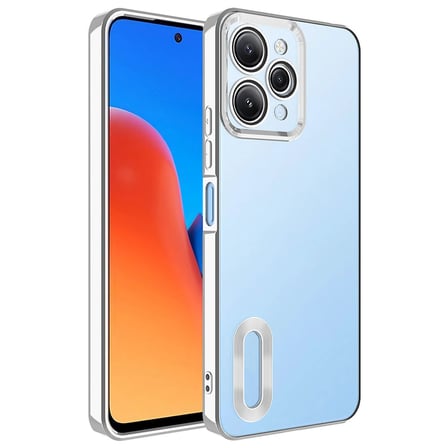 Xiaomi Redmi 12 Kılıf Kamera Lens Korumalı Logo Gösteren İnce Hafif MNC