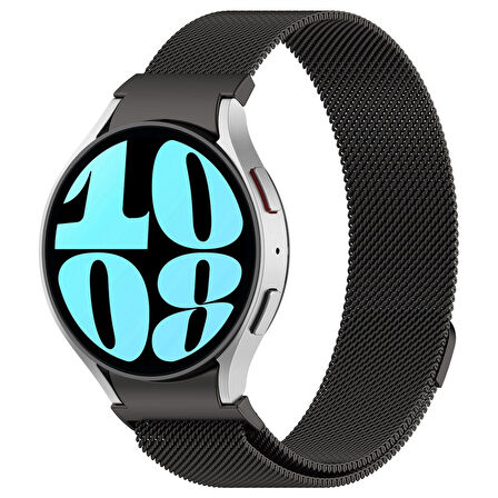 Galaxy Watch 6 40mm Uyumlu KRD-01 Metal Zore Kordon-Pembe