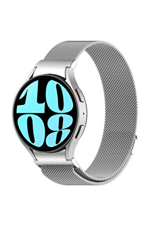 Galaxy Watch 6 Classic 43mm Uyumlu Krd-01 Metal Kordon-pembe