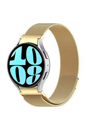 Galaxy Watch 6 40mm Uyumlu Krd-01 Metal Kordon Pembe