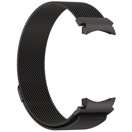 Galaxy Watch 6 40mm Uyumlu KRD-01 Metal MKST Kordon-Siyah