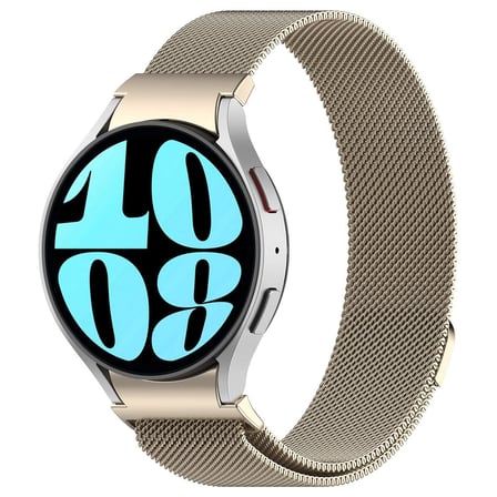 Galaxy Watch 6 44mm Uyumlu KRD-01 Metal Zore Kordon-Gri