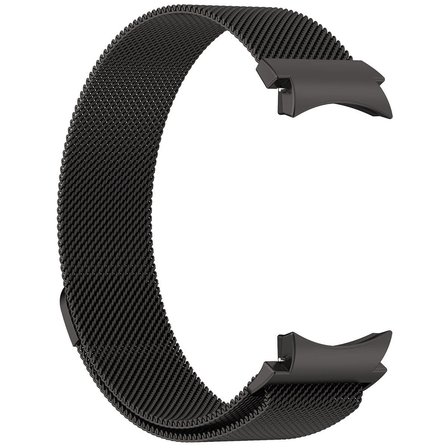 Galaxy Watch 6 44mm Uyumlu KRD-01 Metal Zore Kordon-Siyah