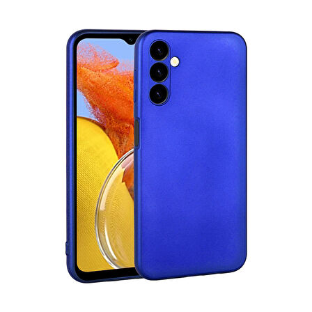 Galaxy M14 Uyumlu Zore Premier Silikon Kapak-Saks Mavi