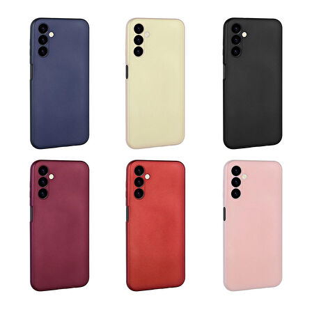 Galaxy M14 Uyumlu Zore Premier Silikon Kapak-Saks Mavi