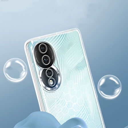 Huawei Honor 90 Kılıf Zore Süper Silikon Kapak-Renksiz