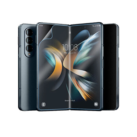 Galaxy Z Fold 5 Uyumlu Zore Hizalama Aparatlı S-Fit Body Ekran Koruyucu