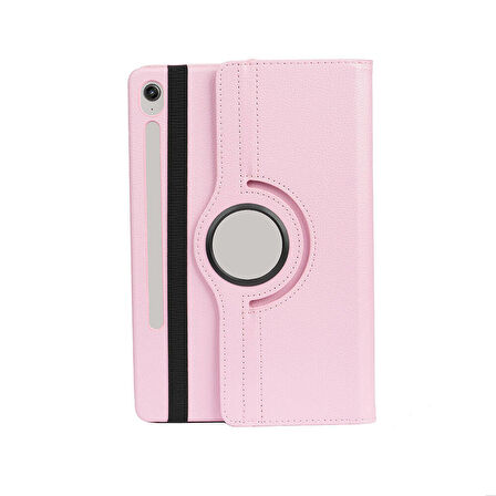 Galaxy Tab S9  Uyumlu ​ALT Dönebilen Standlı Kılıf-Pembe