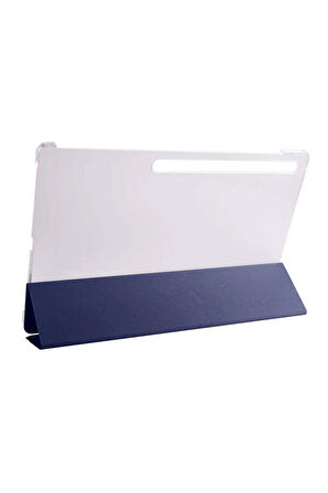 Galaxy Tab S9 Plus Smart Cover Standlı 1-1 Kılıf-lacivert