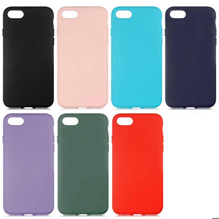iPhone 8 Uyumlu Zore LSR Lansman Kapak-Derin Mor