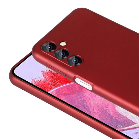 Galaxy M34 5G Uyumlu Zore Premier Silikon Kapak-Mürdüm