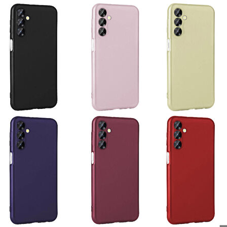 Galaxy M34 5G Uyumlu Zore Premier Silikon Kapak-Mürdüm