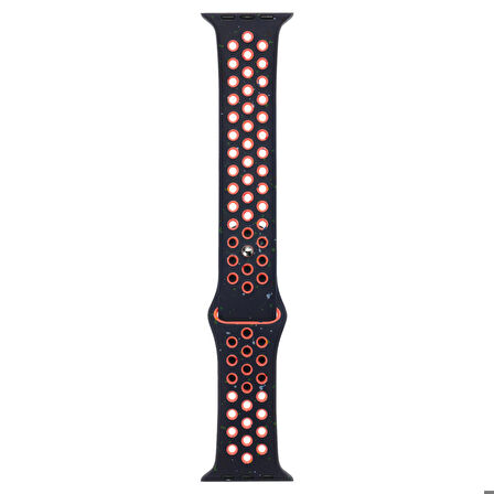 Apple Watch 7 41mm Kordon Yeni Seri 2023 KRD-02 Silikon Strap Kayış
