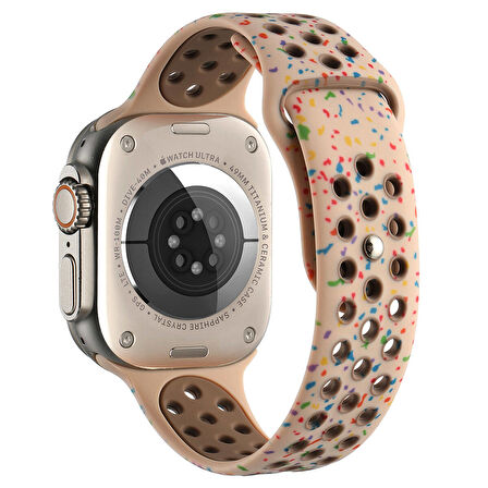 Watch 7 41mm Kordon Yeni Seri 2023 KRD-02 Uyumlu Strap Kayış CLO- Lacivert