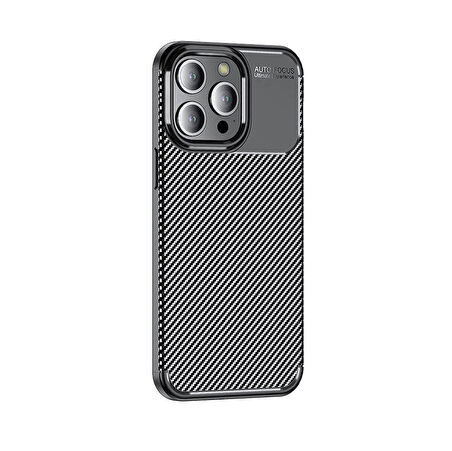 iPhone 15 Pro Max Uyumlu Zore Negro Silikon Kapak-Siyah