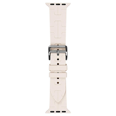 Vendas Apple Watch 7 41mm Uyumlu Kademe Ayarlı Silikon Kordon