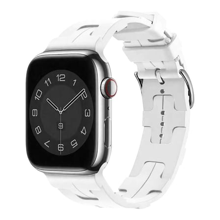 Watch 7 45mm KRD-92 Uyumlu Zore Kordon-Beyaz