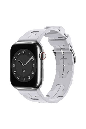 Apple Watch 44mm Krd-92 Uyumlu Kordon-midnight