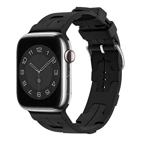 Watch 44mm KRD-92 Uyumlu Zore Kordon-Siyah