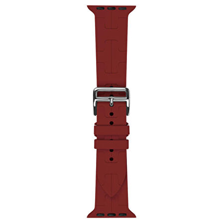 Vendas Apple Watch Ultra 49mm Uyumlu Kademe Ayarlı Silikon Kordon