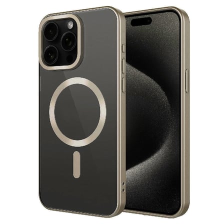 iPhone 15 Pro Max Kılıf Mat Tasarımlı Magsafe Wireless Şarj Özellikli Mat Setro Kapak Kılıf