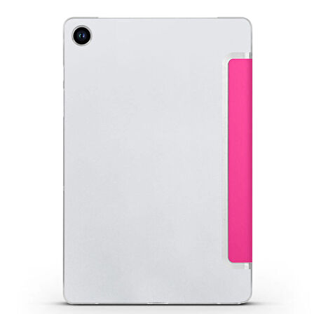 Galaxy Tab A9 Ensueno Smart Cover Standlı 1-1 Kılıf-Siyah