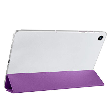 Galaxy Tab A9 Plus Ensueno Smart Cover Standlı 1-1 Kılıf-Mor