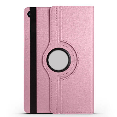 Galaxy Tab A9 Plus Uyumlu ​MXSP Dönebilen Standlı Kılıf-Pembe