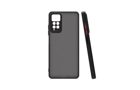 Xiaomi Redmi Note 12 Pro Plus 5G Kılıf Mat Kamera Korumalı Renkli Tuşlu Sert Silikon Hux Kapak