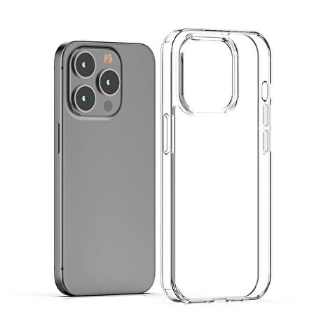 iPhone 15 Pro Max Uyumlu Zore Coss Kılıf-Renksiz